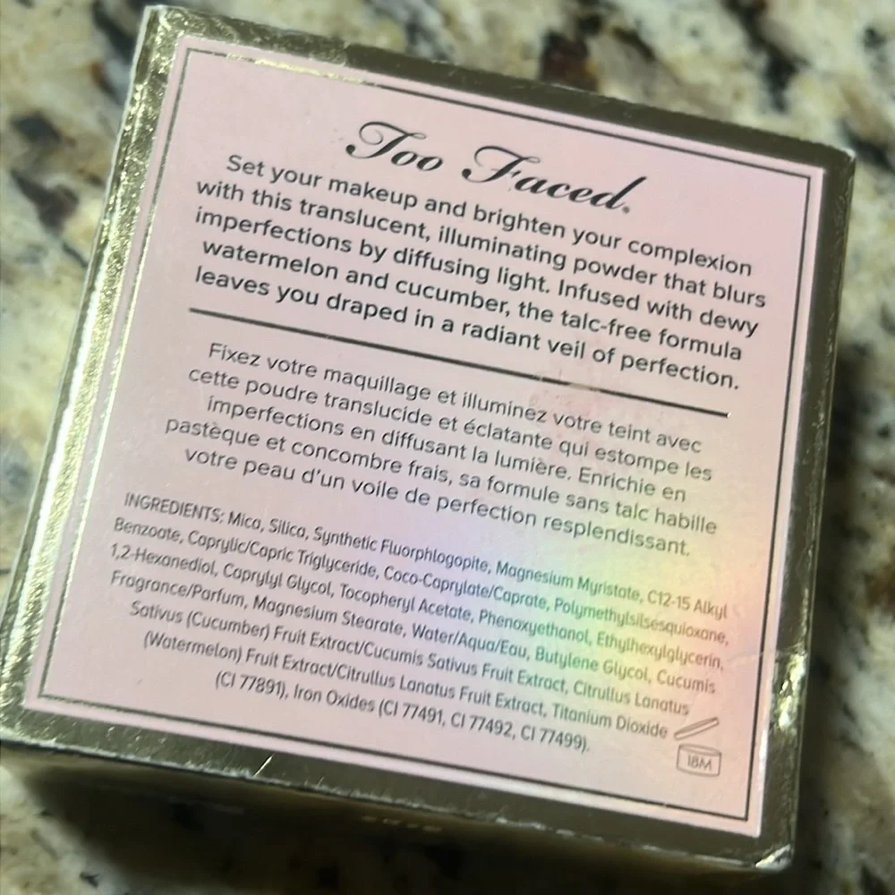 💕🌙Too Faced Dew You Radiant Caramel Setting Powder